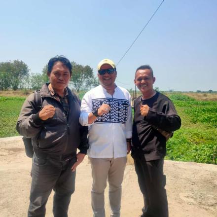 KUNJUNGAN ANGGOTA KOMISI V DPR RI KE DESA LUWUNGGESIK